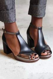 ELEGANT SANDALS WITH Low Heel
