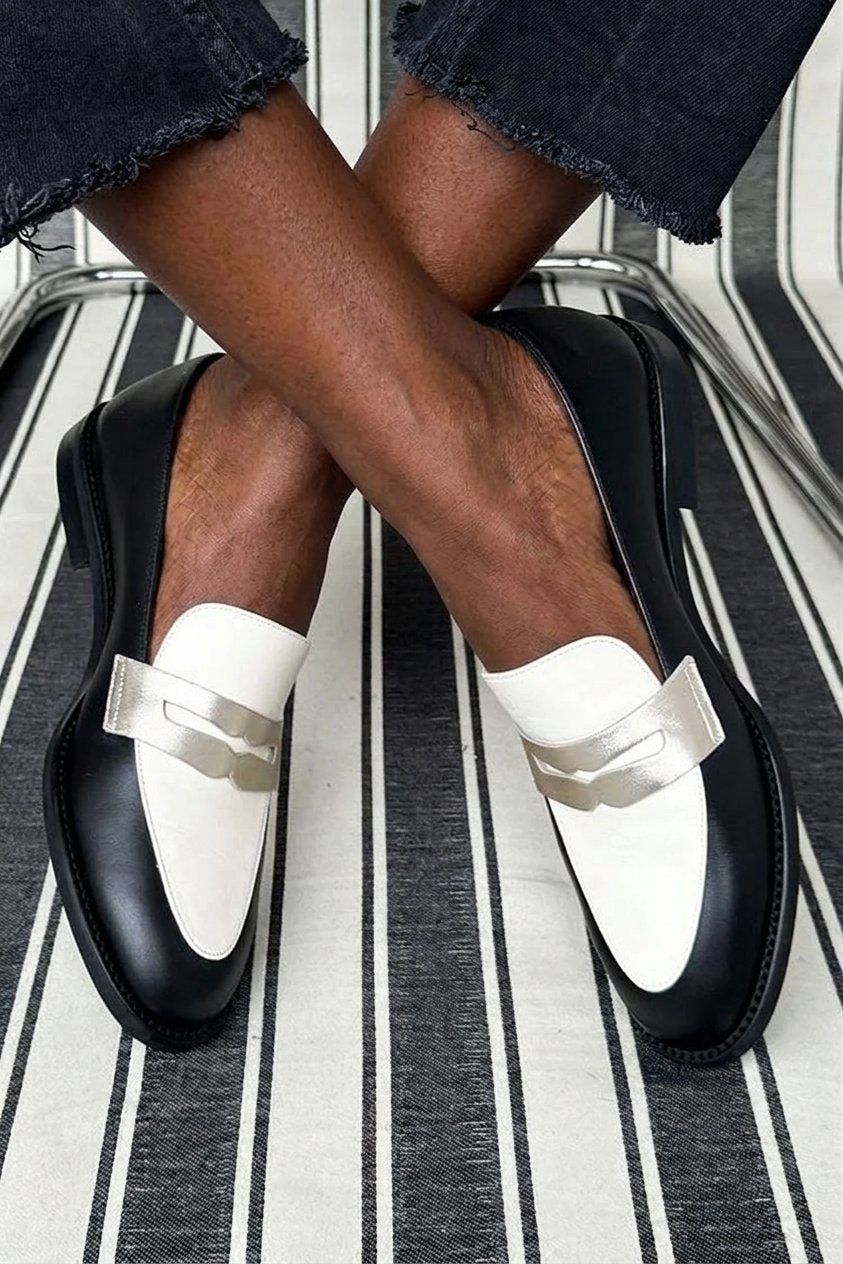 Emerynn™ | Monochrome Loafers