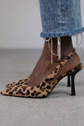 SHORT SHOES WITH ANIMAL PRINT
