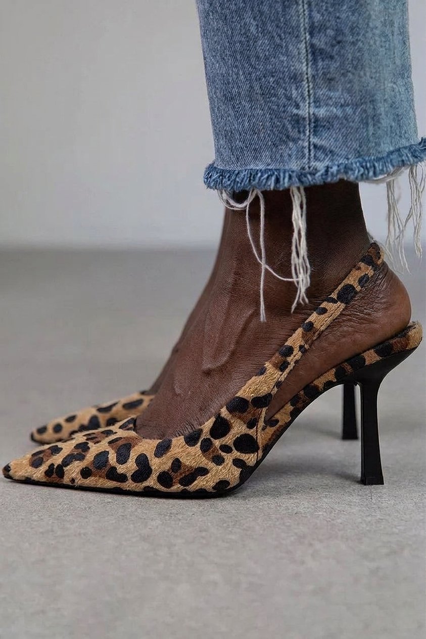 Avery™ | Leopard D’Orsay Heels