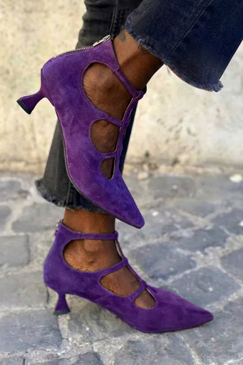 MINI HEEL VINTAGE SHOES