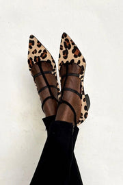 Ardenne™ | Leopard Strap Heels