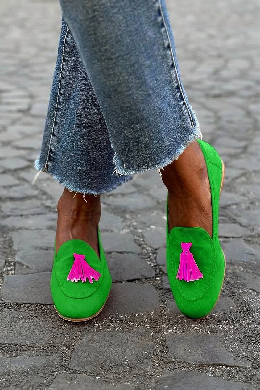 Brielle™ | Tassel Accent Loafers