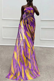 Lorna | Vibrant Draped Dress