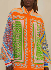 Josephine | Tropical Look Colorful Unique Shirt