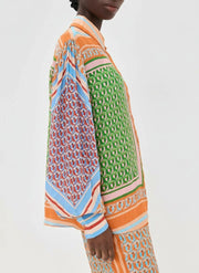Josephine | Tropical Look Colorful Unique Shirt