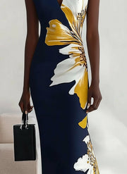 Lily | Beach Glam Elegant Workplace Festival Midi Dress