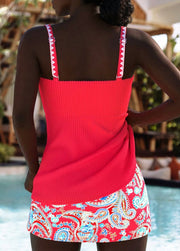 Tessa™ | Stylish Ruched Tankini Swim Set