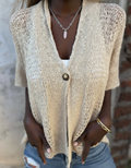 LINDSY - ELEGANT TEXTURED TOP
