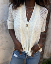LINDSY - ELEGANT TEXTURED TOP