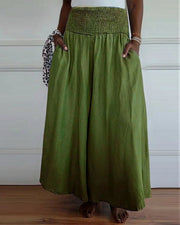 Reinae - Comfy Wide-Leg Trousers