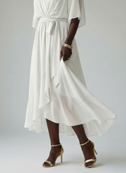 Elric | Light Drape Midi Dress