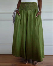 EMILYA – COMFORTABLE WIDE-LEG PANTS