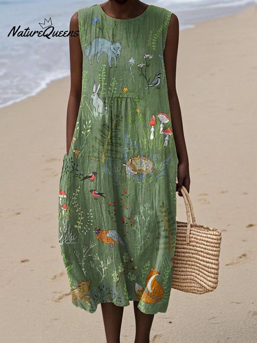 Ninth - Forest Animals Dress