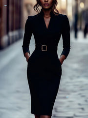 Monae | Dress with Belt