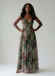 Isel | Soft Wrap Maxi Dress