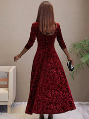 Denice | Velvet Elegant Dress