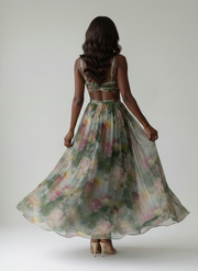 Isel | Soft Wrap Maxi Dress