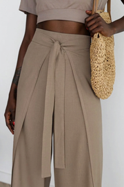 Maelis - Wide Linen Trousers