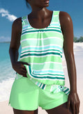 Rosa™ | Relaxed Striped Tankini Set