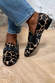 Daphnee™ | Animal Print Loafers