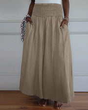 Reina - Comfy Wide-Leg Trousers