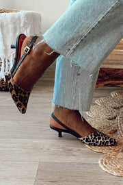 ANIMAL PRINT SLINGBACK