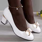 Evelyn | Classic Bow Heels