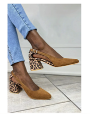 Haddley™ | Leopard Slingbacks