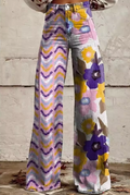 Isadora - Bohemian Flower Pants