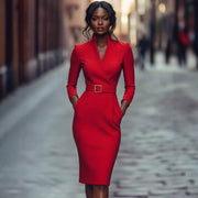Monae | Dress with Belt