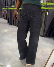 Trendy and Casual Wide Leg Pants