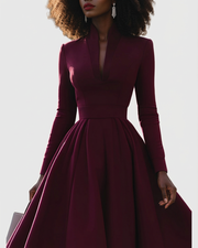 Juliatte™ | V-Neck Midi Dress