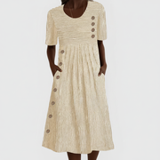 Joviee™ Striped Midi Dress