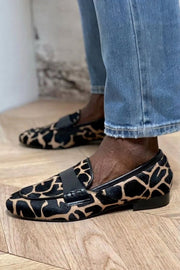Daphnee™ | Animal Print Loafers