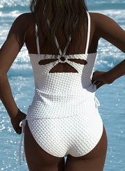 Daisy™ | Textured Swim Tankini Set