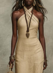 Elena | Vintage Elegant Maxi Dress