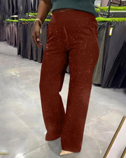 Trendy and Casual Wide Leg Pants