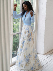 Harper™ | Beautiful Maxi Dress with Floral Print