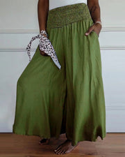 Reinae - Comfy Wide-Leg Trousers