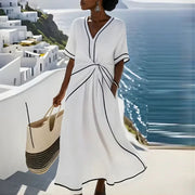 Athenia™ Elegant Flattering Dress