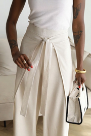 Maelis - Wide Linen Trousers