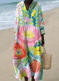 Dinae - Cotton Dress Inspired by Artists