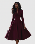 Juliatte™ | V-Neck Midi Dress