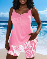Diana™ | Swim Shorts Two Piece Body Covering Printed Boxer