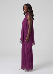 Bearim | Halter Neck Asymmetric Tunic Set
