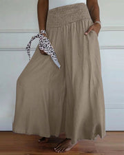 Reina - Comfy Wide-Leg Trousers