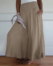 Reinae - Comfy Wide-Leg Trousers