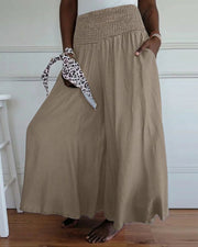 EMILYA – COMFORTABLE WIDE-LEG PANTS