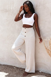 BRIER – HIGH-WAIST RELAXED PANTS